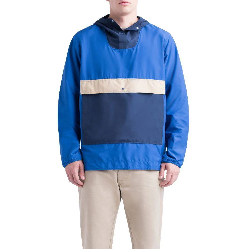 HERSCHEL SUPPLY CO VOYAGE ANORAK SURF THE WEB / PEACOAT / INCENSE - Image 2