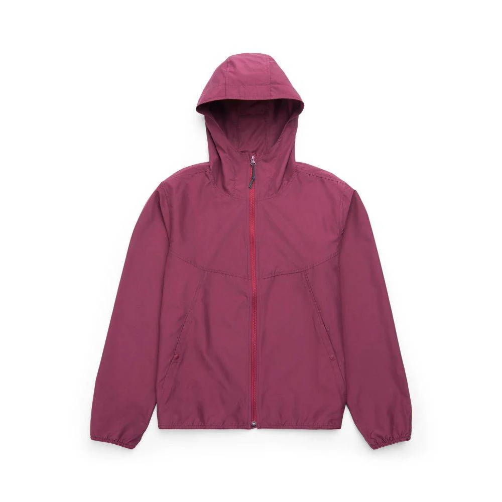 HERSCHEL SUPPLY CO VOYAGE WINDBREAKER WINE