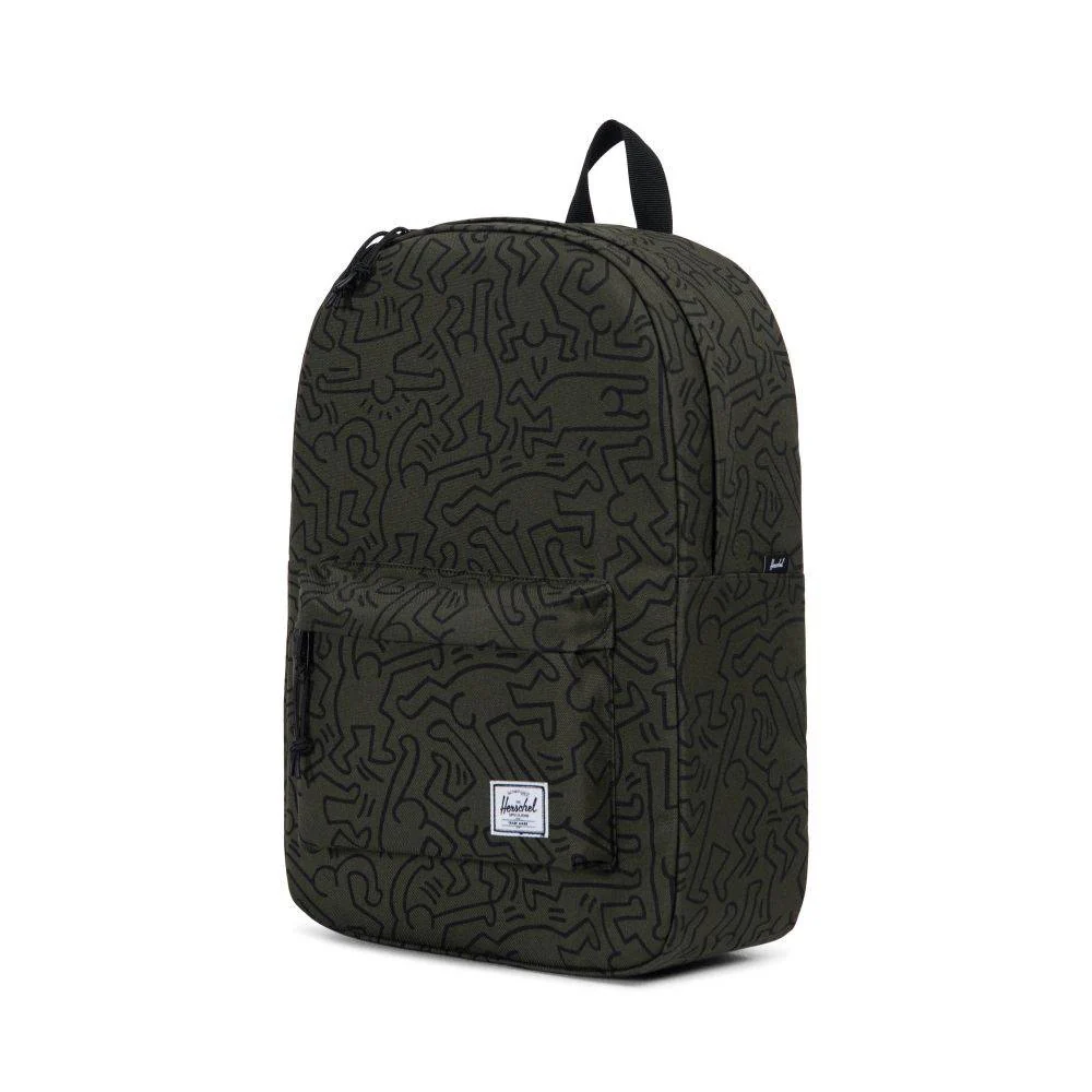 HERSCHEL X KEITH HARING WINLAW BACKPACK GREEN / BLACK