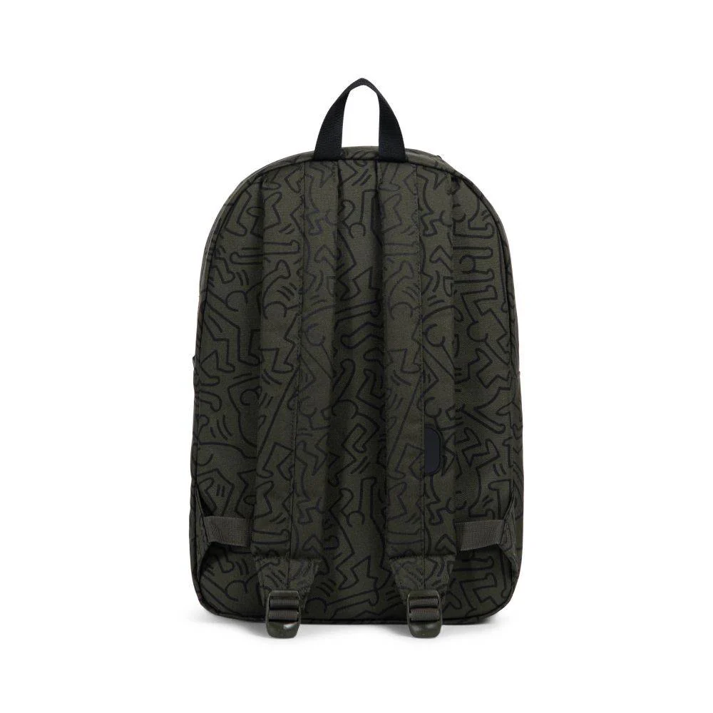 HERSCHEL X KEITH HARING WINLAW BACKPACK GREEN / BLACK - Image 4