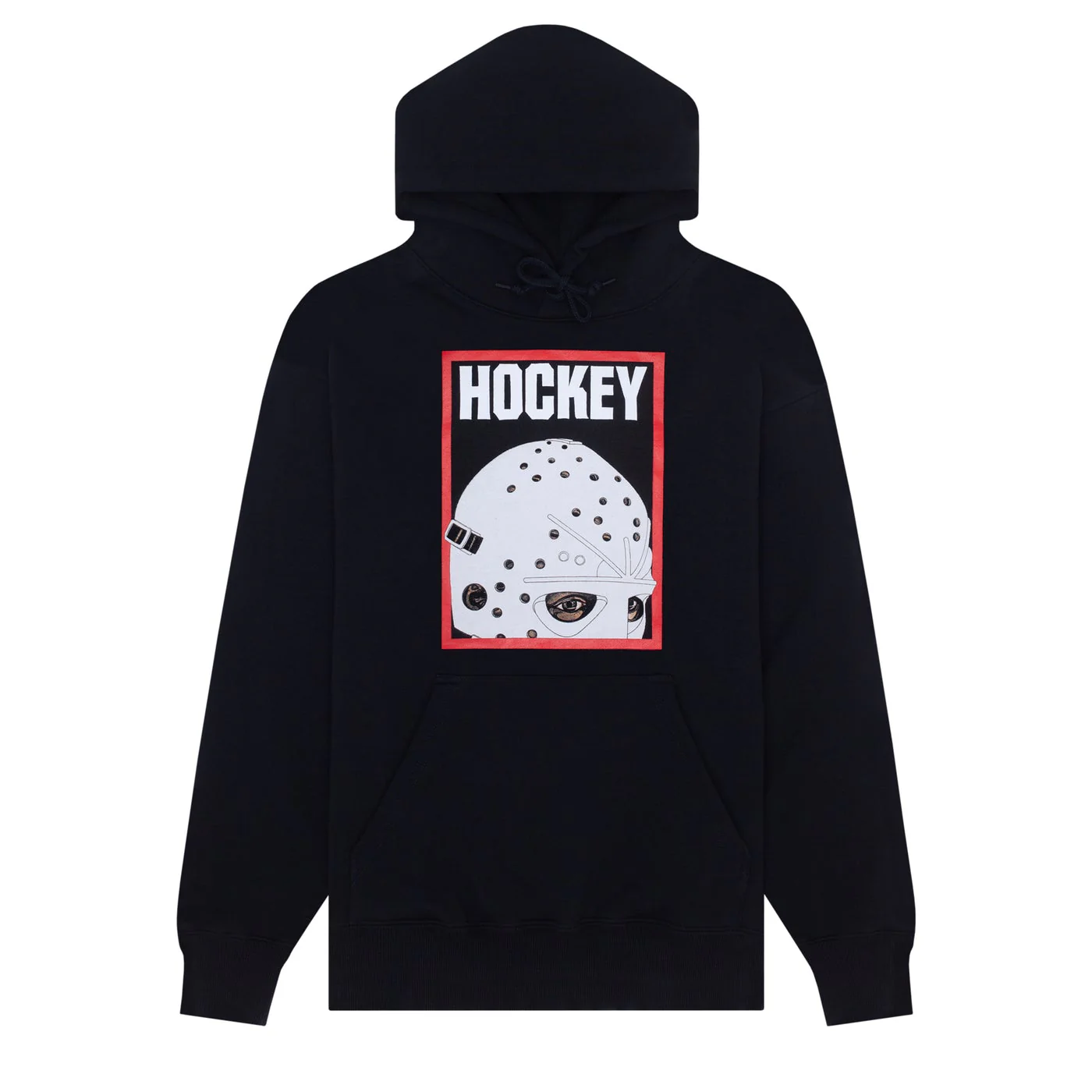 HOCKEY HALF MASK HOODIE BLACK