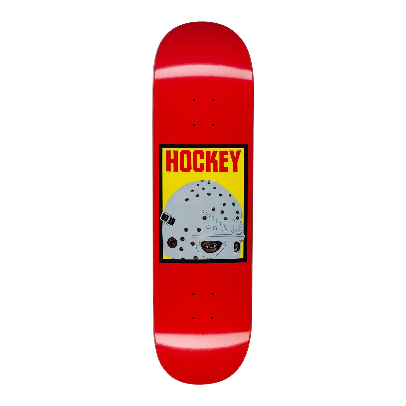 HOCKEY HALF MASK RED