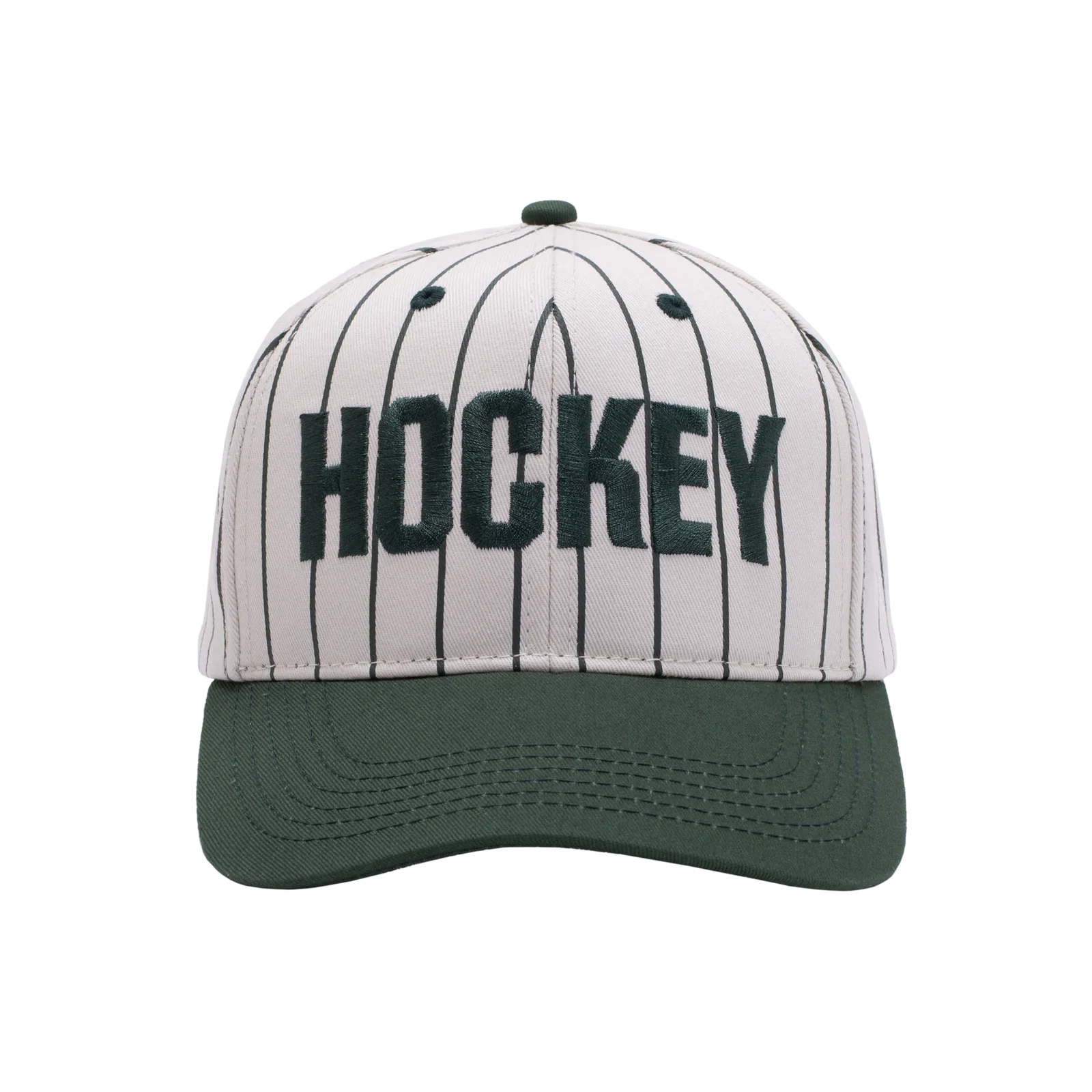 HOCKEY PINSTRIPED HAT CREAM - Image 4