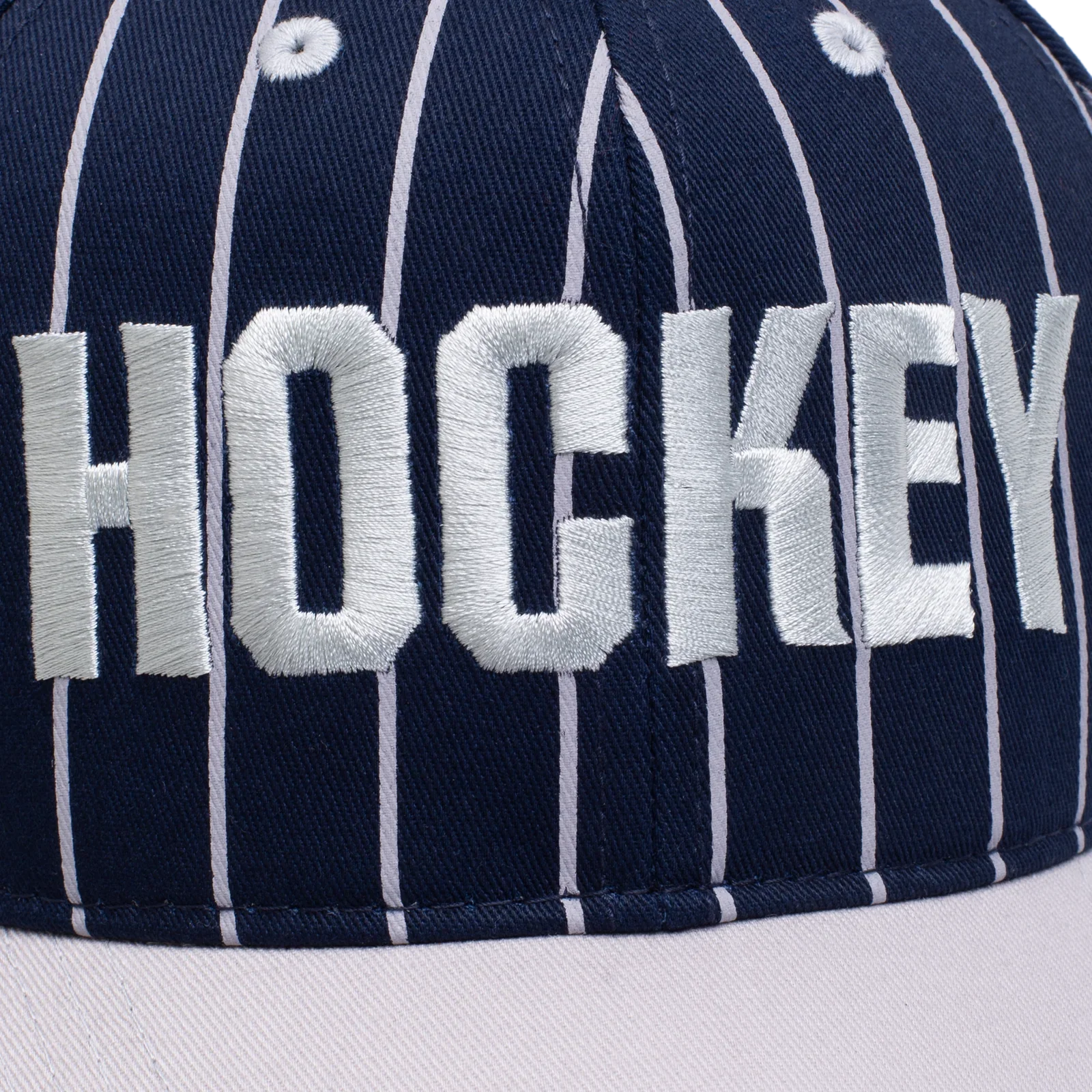 HOCKEY PINSTRIPED HAT NAVY - Image 3