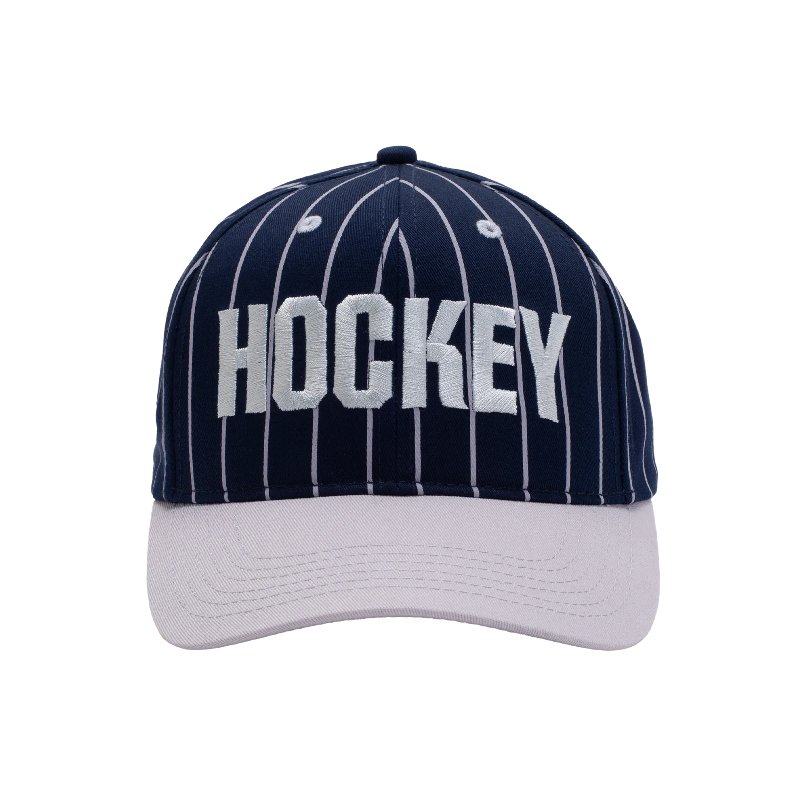 HOCKEY PINSTRIPED HAT NAVY - Image 4