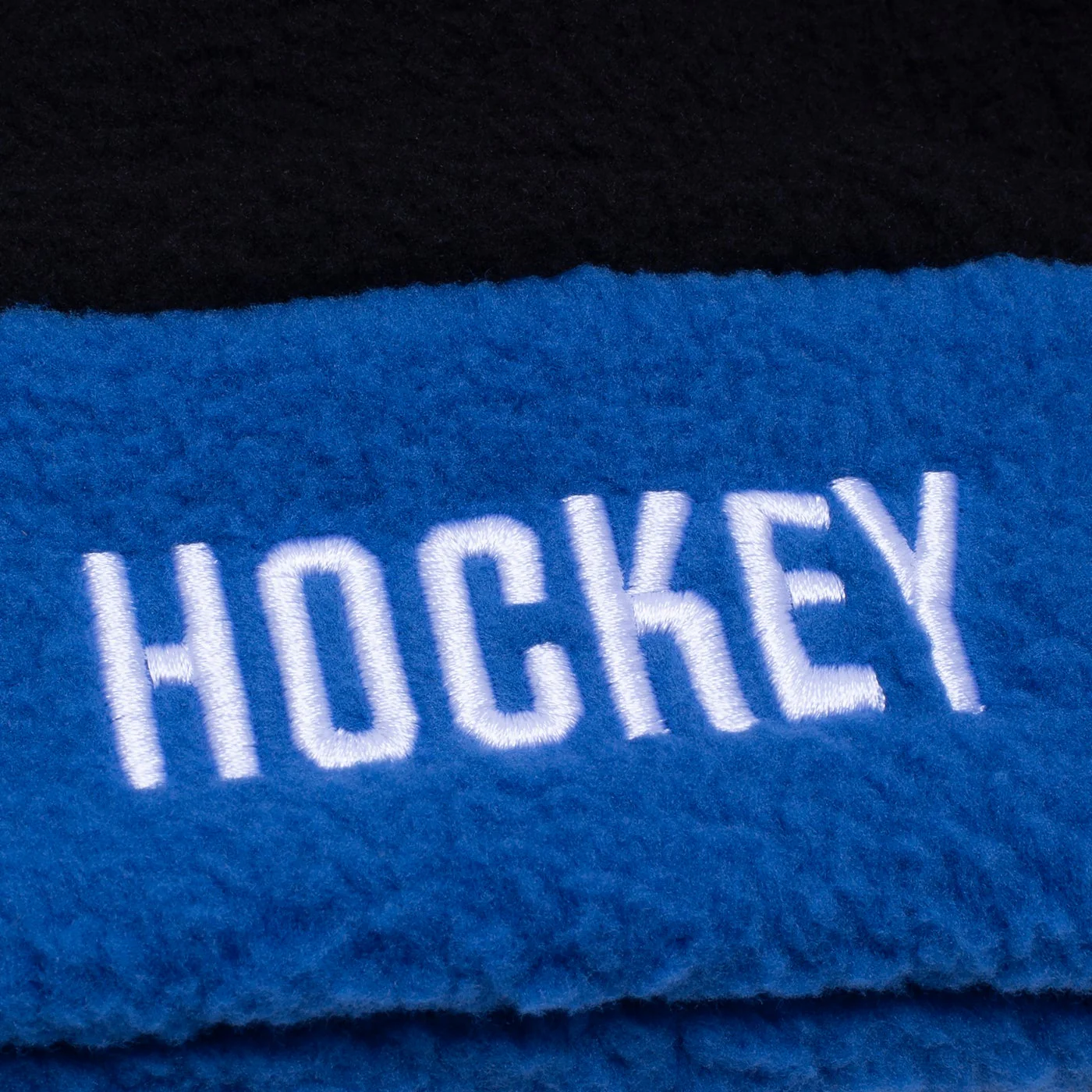HOCKEY SHEPHERD BEANIE BLACK / BLUE - Image 2