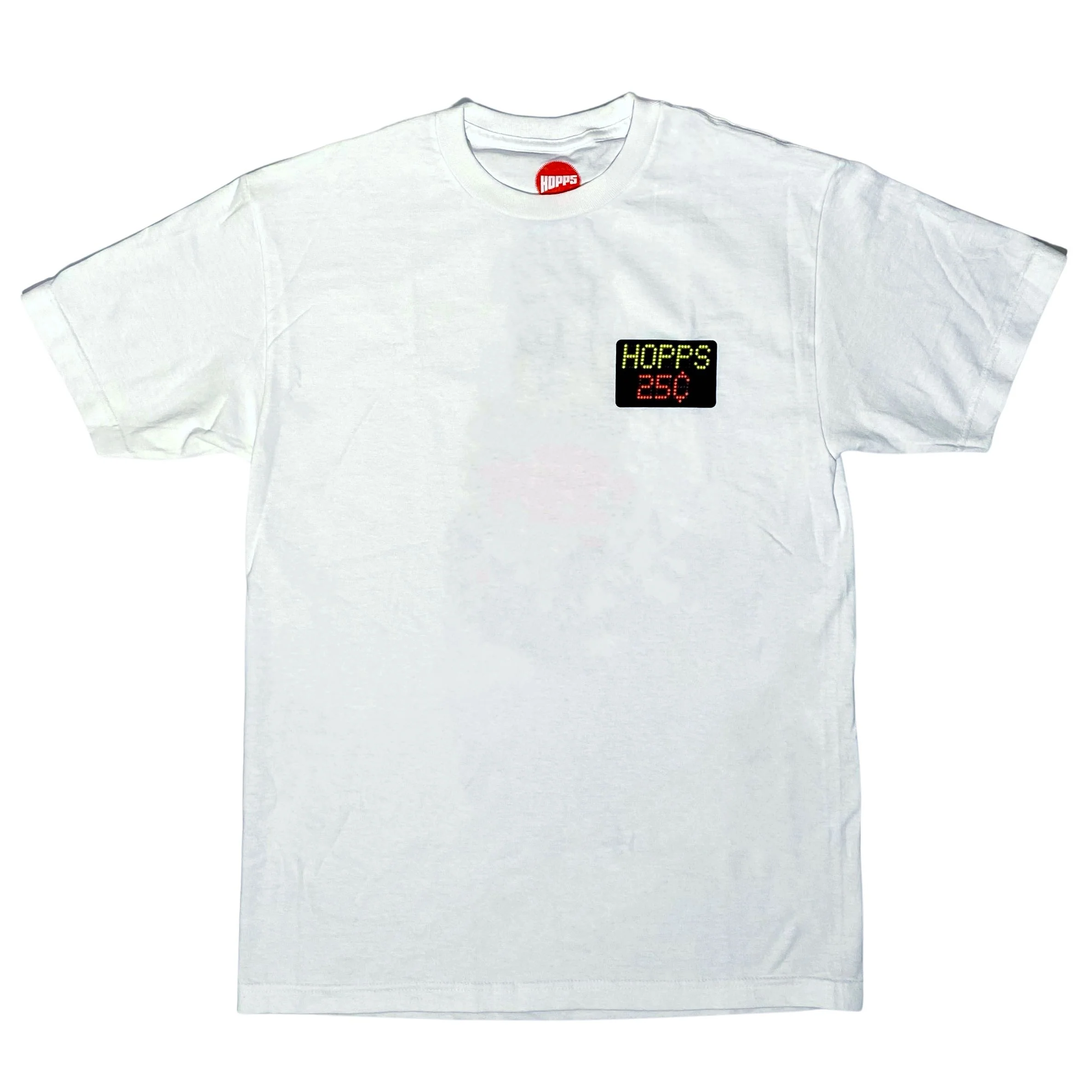 HOPPS X QUARTER SNACKS SNACKMAN TEE WHITE - Image 2