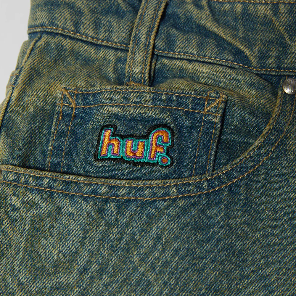 HUF CROMER WASHED PANT INDIGO EARTH - Image 2