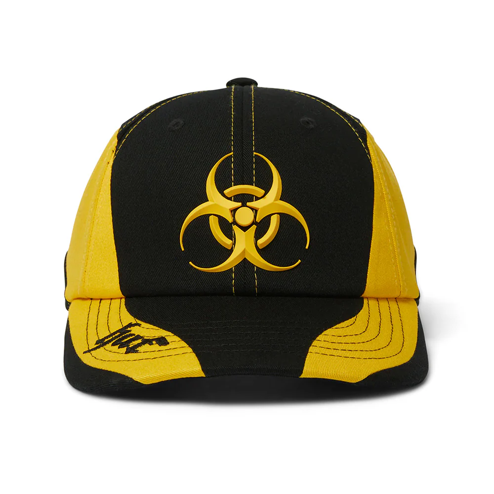 HUF SECTOR SNAPBACK HAT BLACK / YELLOW - Image 2