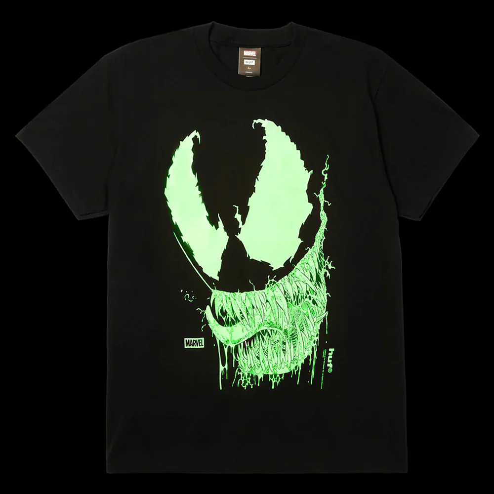 HUF X MARVEL SPIDER-MAN VILE TEE BLACK - Image 3