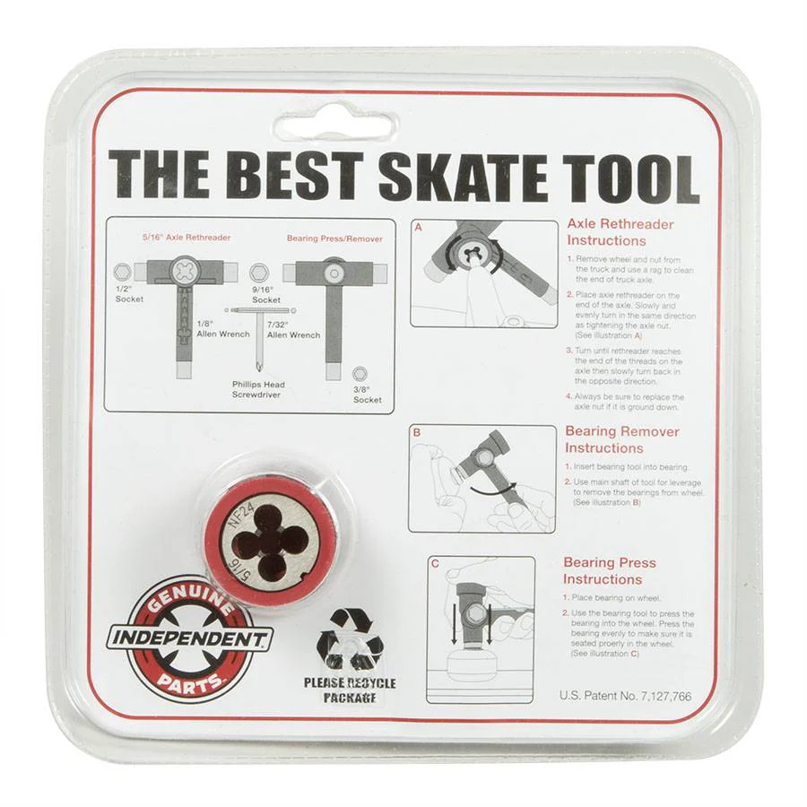 INDEPENDENT BEST SKATE TOOL W/ RETHREADER - Image 7