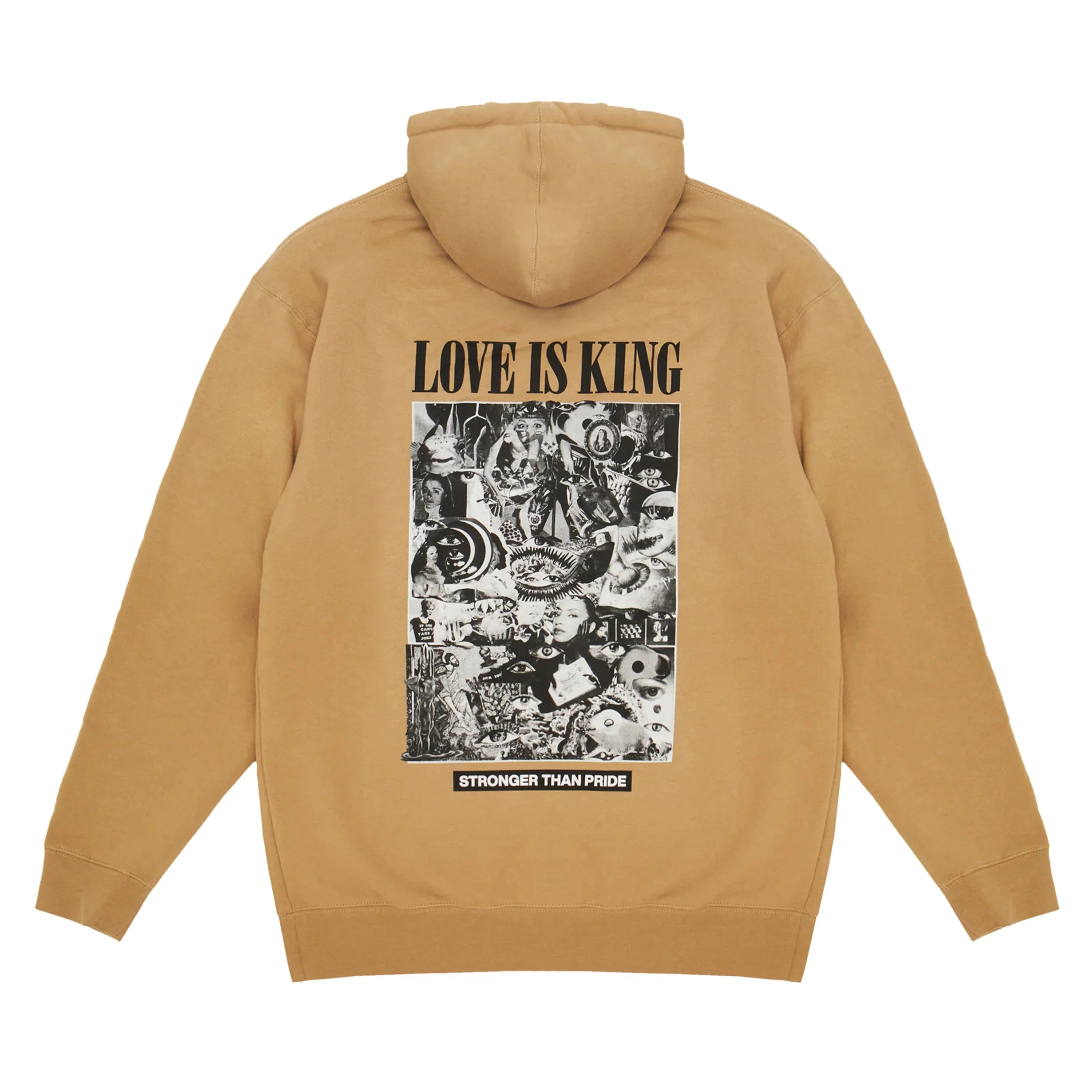 KING SPADES HOODIE TAN - Image 2