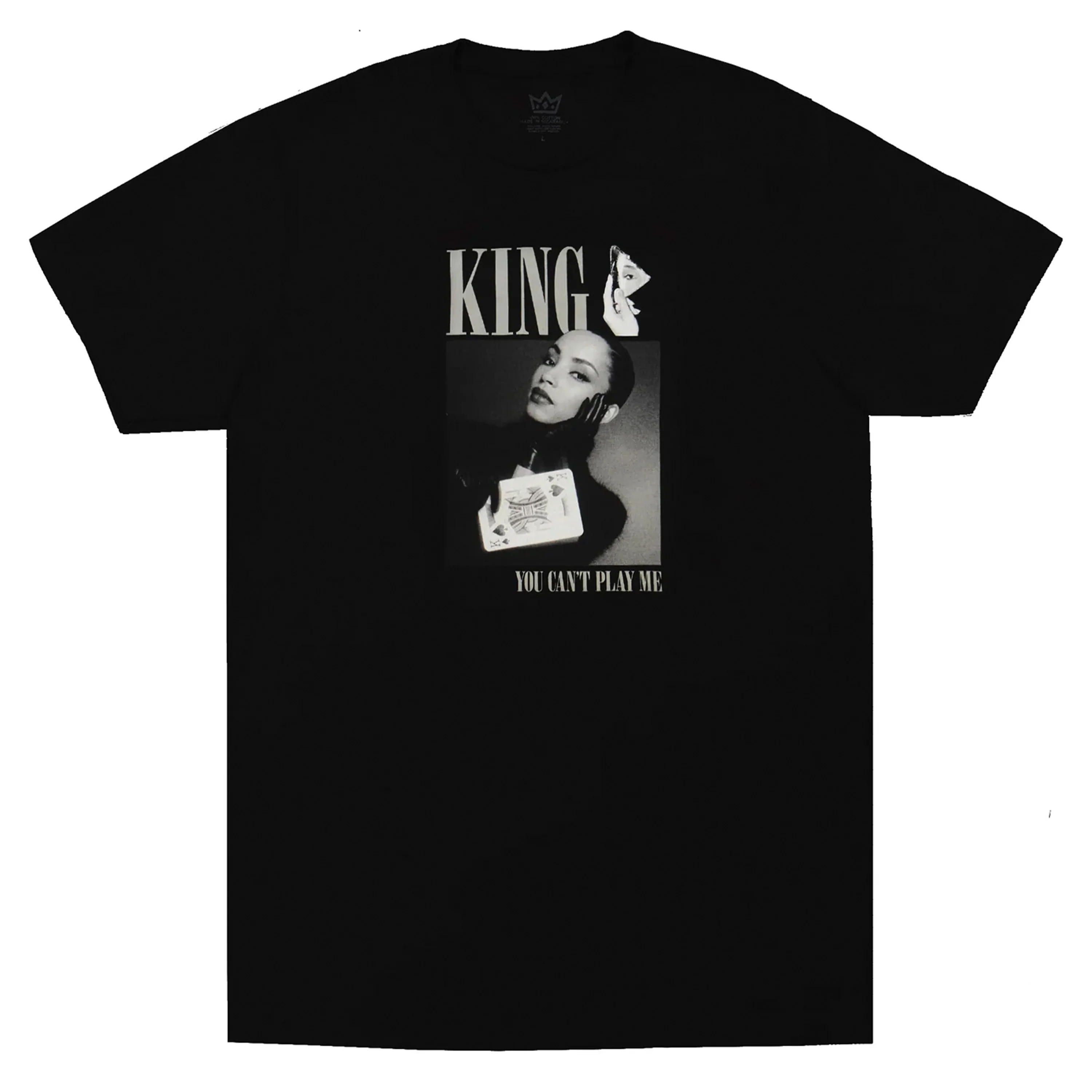 KING SPADES TEE BLACK