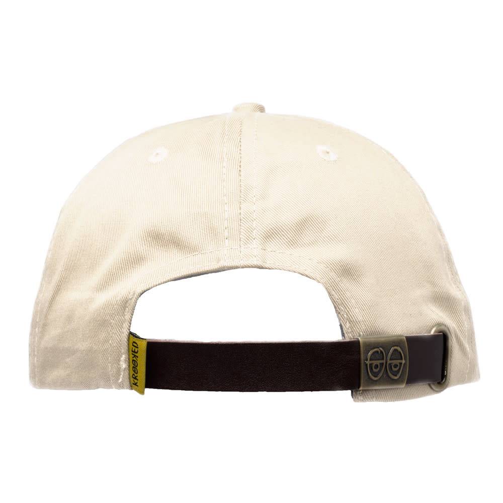 KROOKED OG BIRD EMBLEM STRAP BACK CREAM - Image 2
