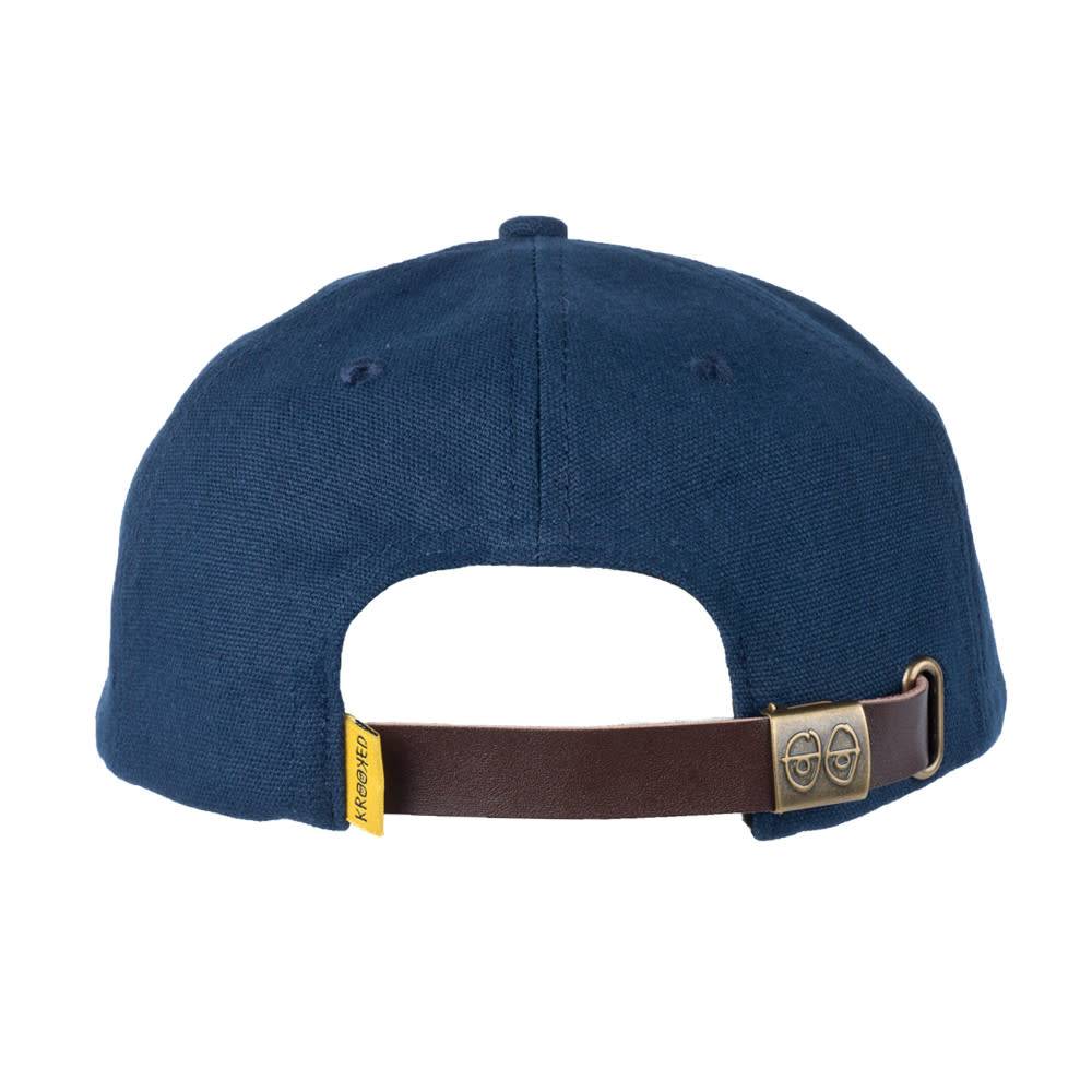 KROOKED SHMOLO EMBLEM STRAP BACK HAT NAVY - Image 2