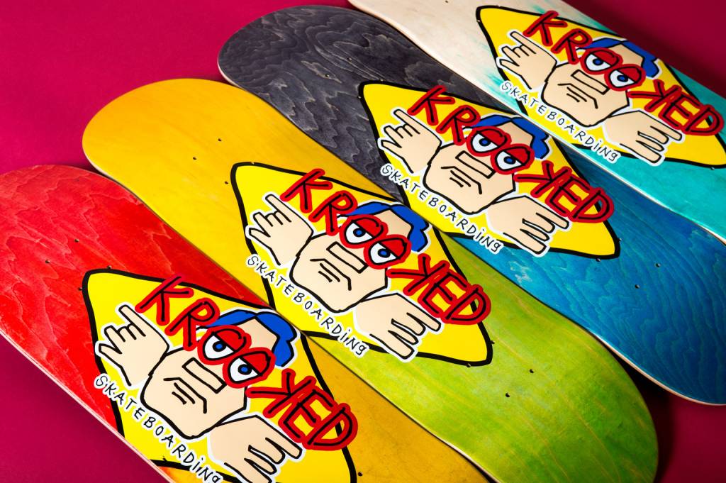 KROOKED SKATEBOARDS AREKTYPE FADE - Image 2