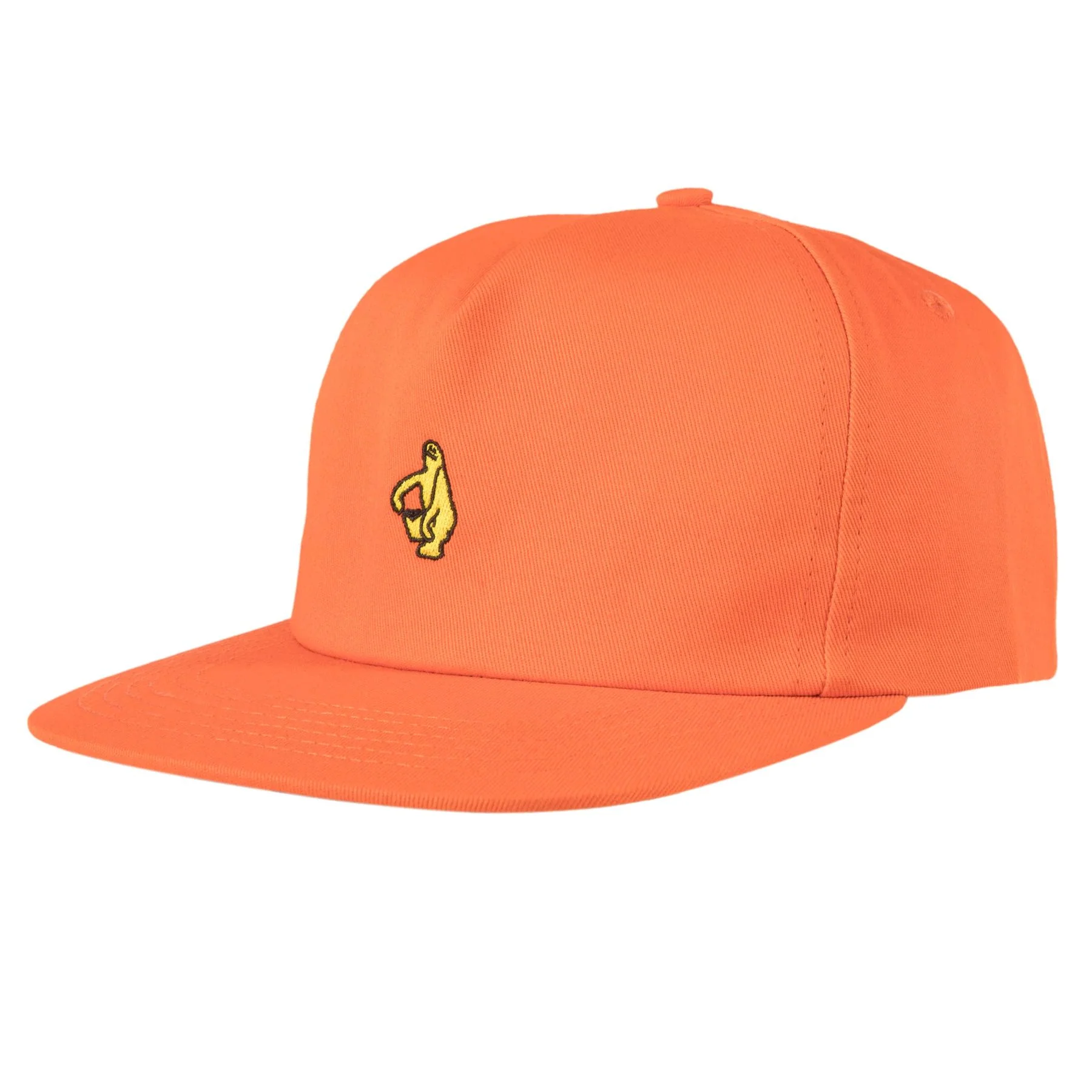 KROOKED SHMOO SNAPBACK HAT ORANGE