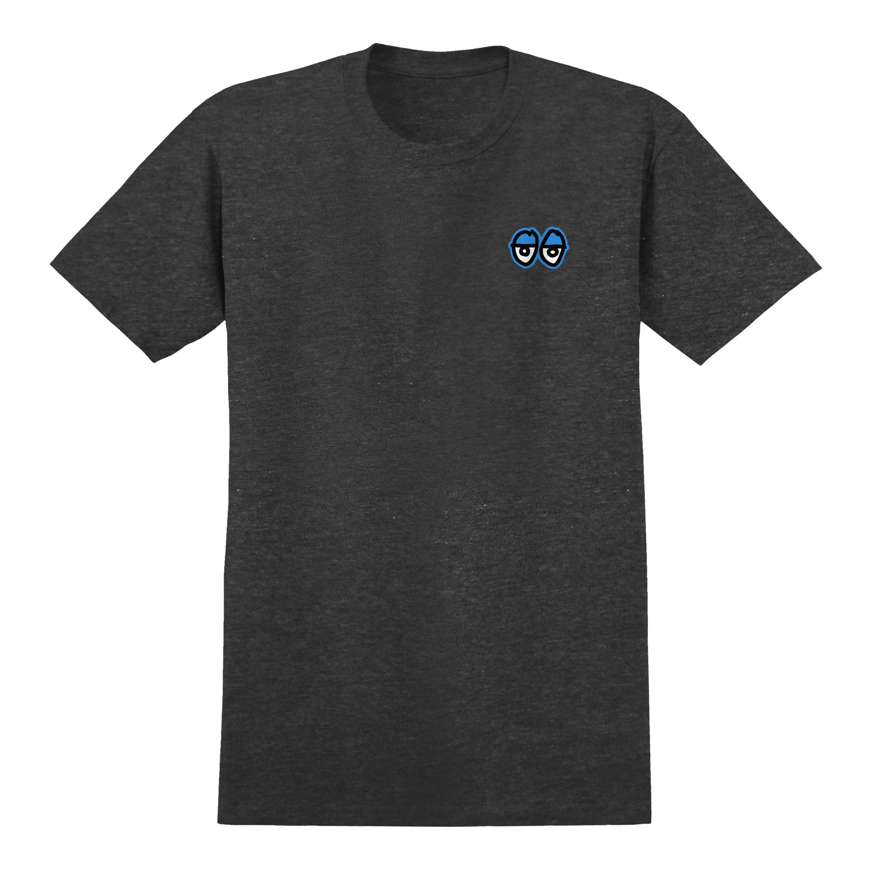 KROOKED STRAIT EYES TEE HEATHER GREY