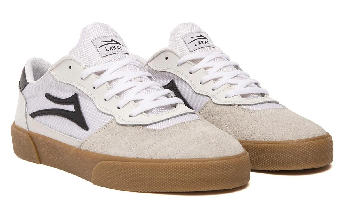 LAKAI CAMBRIDGE WHITE / BLACK - Image 2