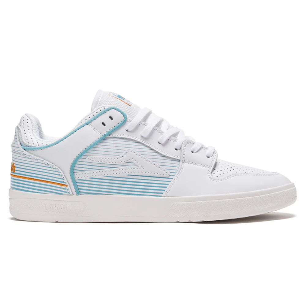 LAKAI ROB WELSH TELFORD LOW WHITE LEATHER