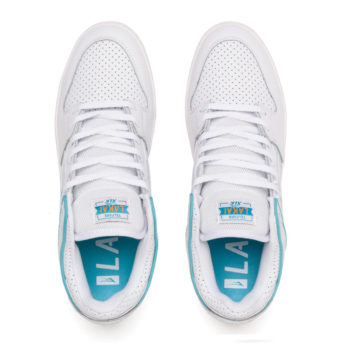 LAKAI ROB WELSH TELFORD LOW WHITE LEATHER - Image 2