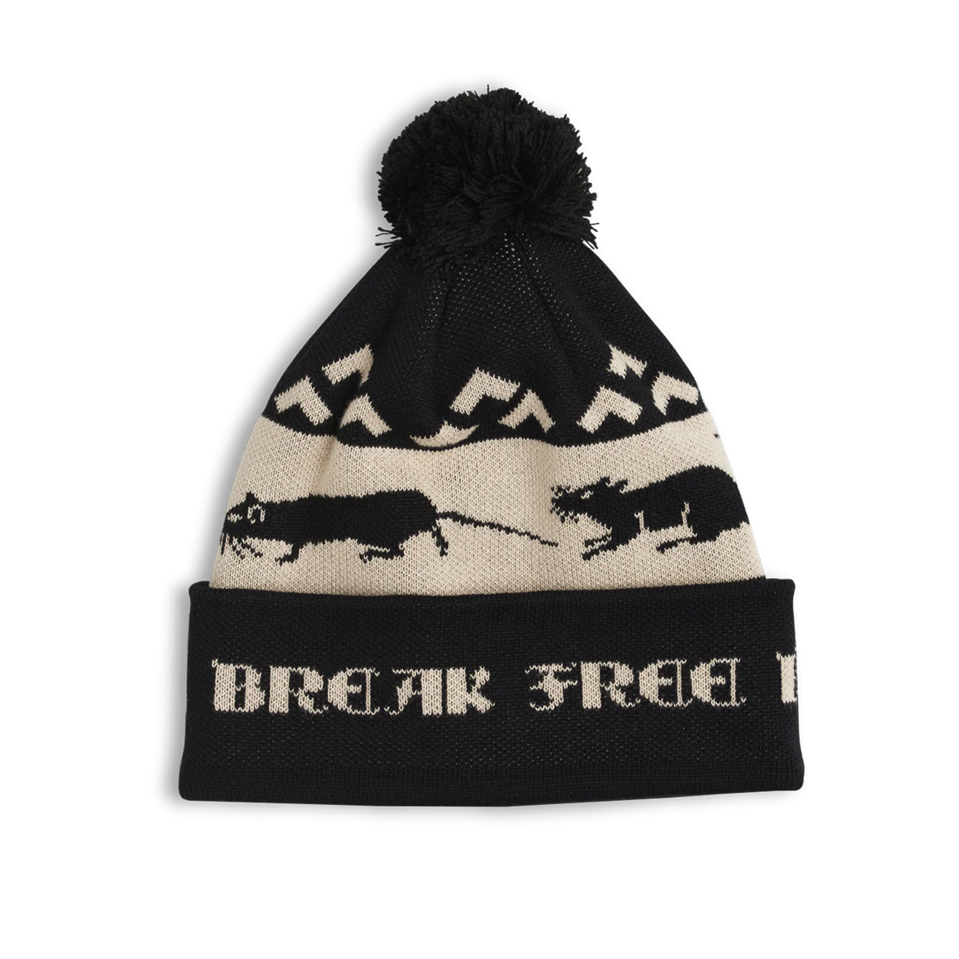 LAST RESORT AB RAT RACE BEANIE BLACK