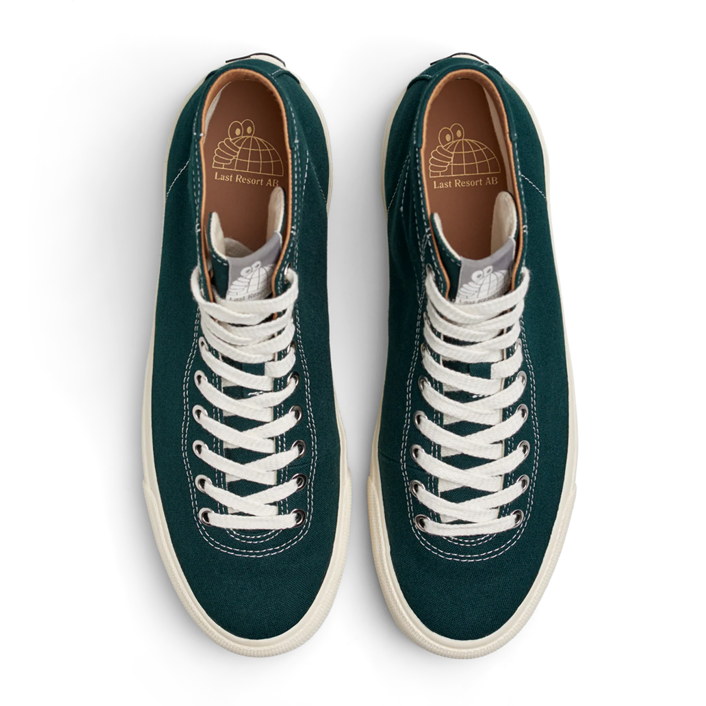 LAST RESORT AB VM001 HI CANVAS EMERALD/WHITE - Image 4