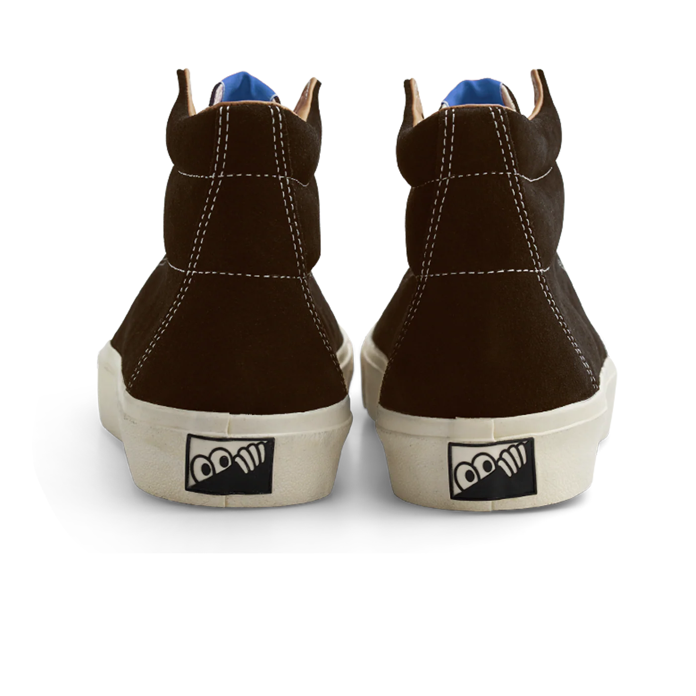 LAST RESORT AB VM003 SUEDE HI CHOC BROWN / WHITE - Image 3