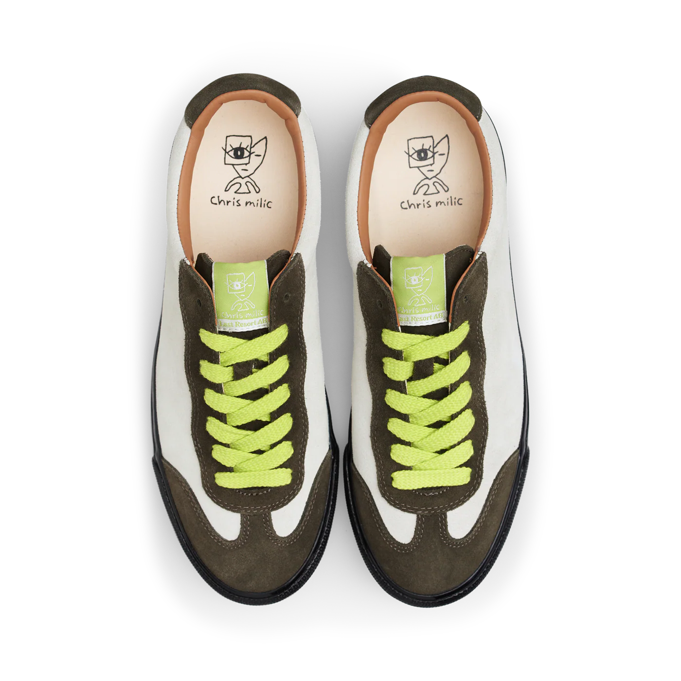 LAST RESORT AB VM004 MILIC OLIVE / CREAM / BLACK - Image 3