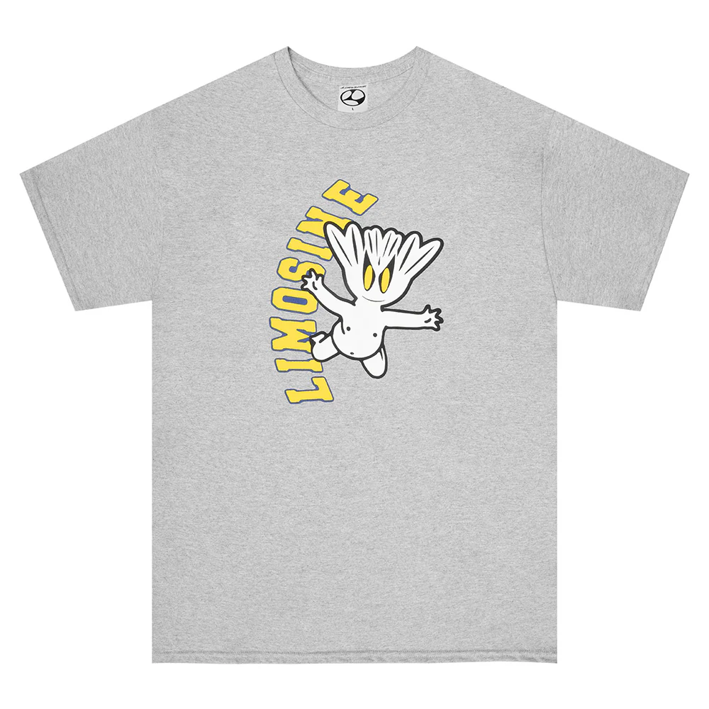 LIMOSINE "PAY BABY" TEE HEATHER GREY