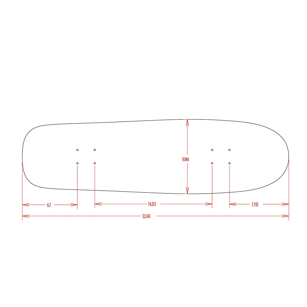 LIMOSINE SHAPED BOARD 1 BROWN METALLIC - Image 3