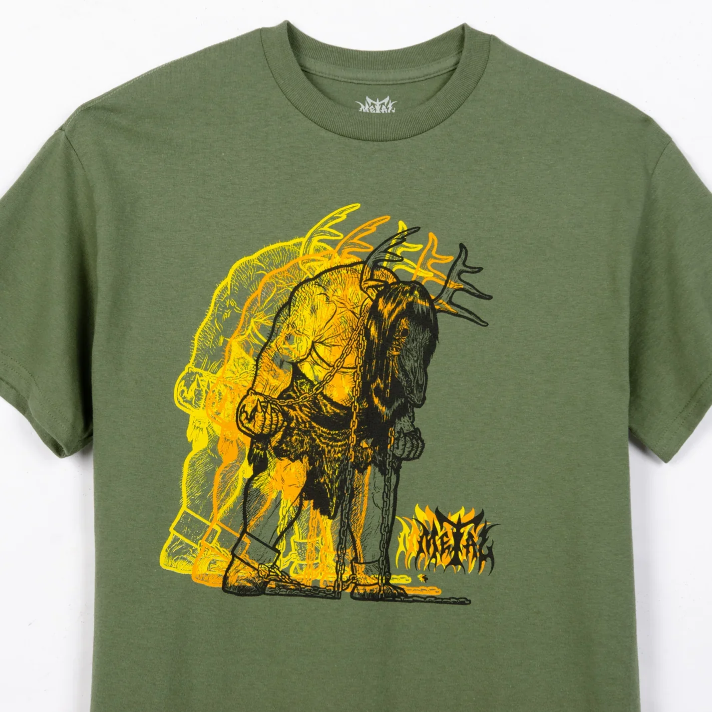 METAL WENDIGO TEE ARMY - Image 2