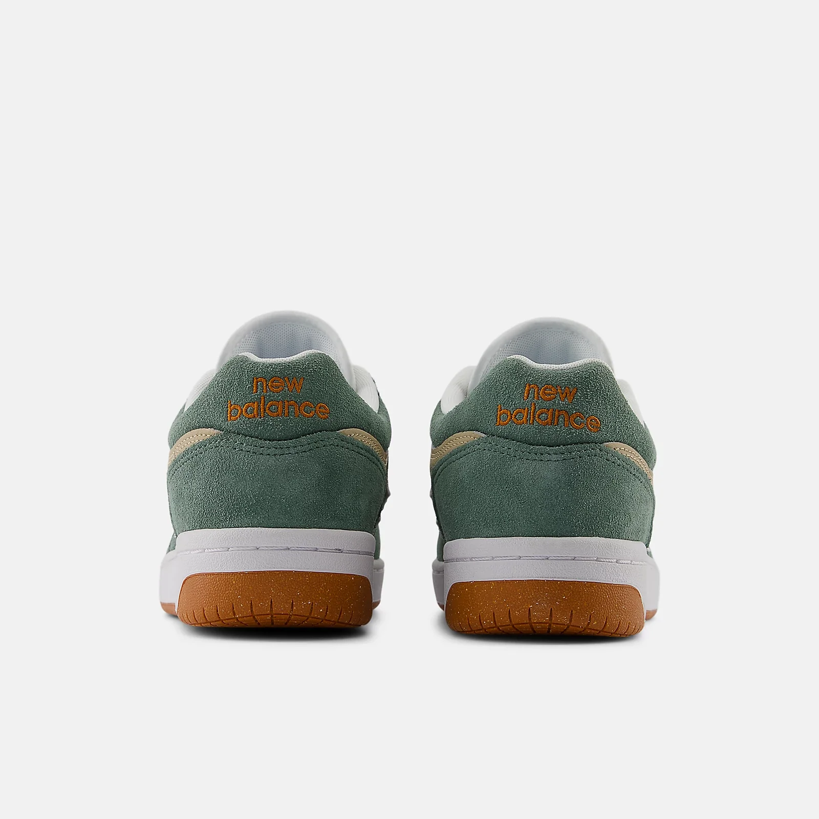 NB NUMERIC 480 SUEDE GREEN / WHITE - Image 4