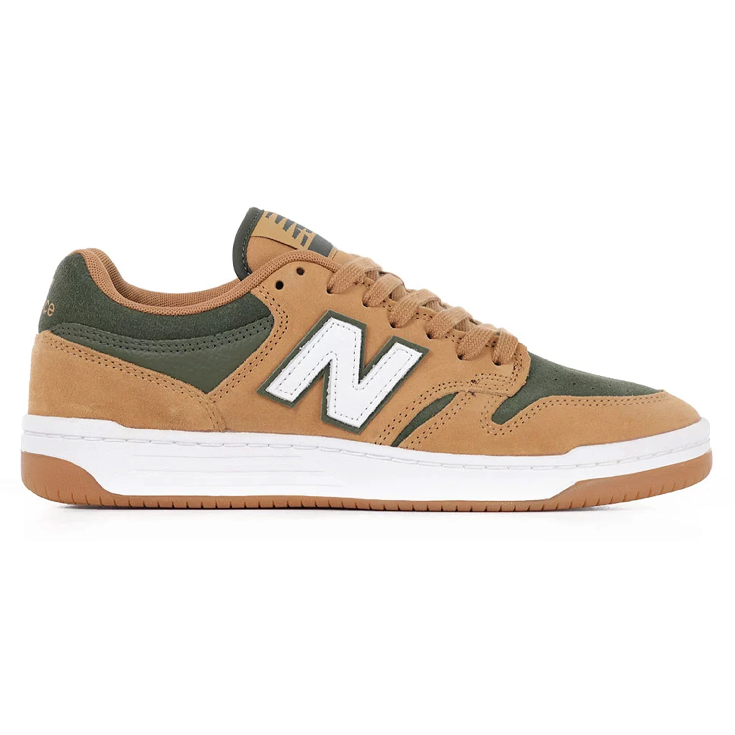 NB NUMERIC 480 SUEDE TAN / GREEN