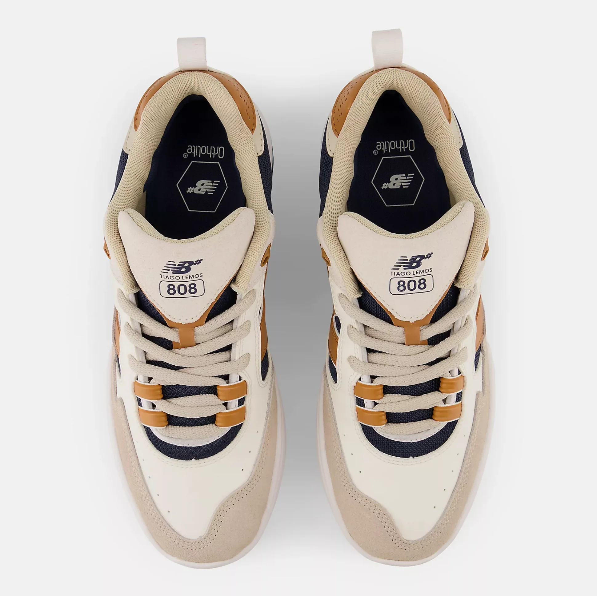 NB NUMERIC 808 TIAGO WHITE / BROWN - Image 6