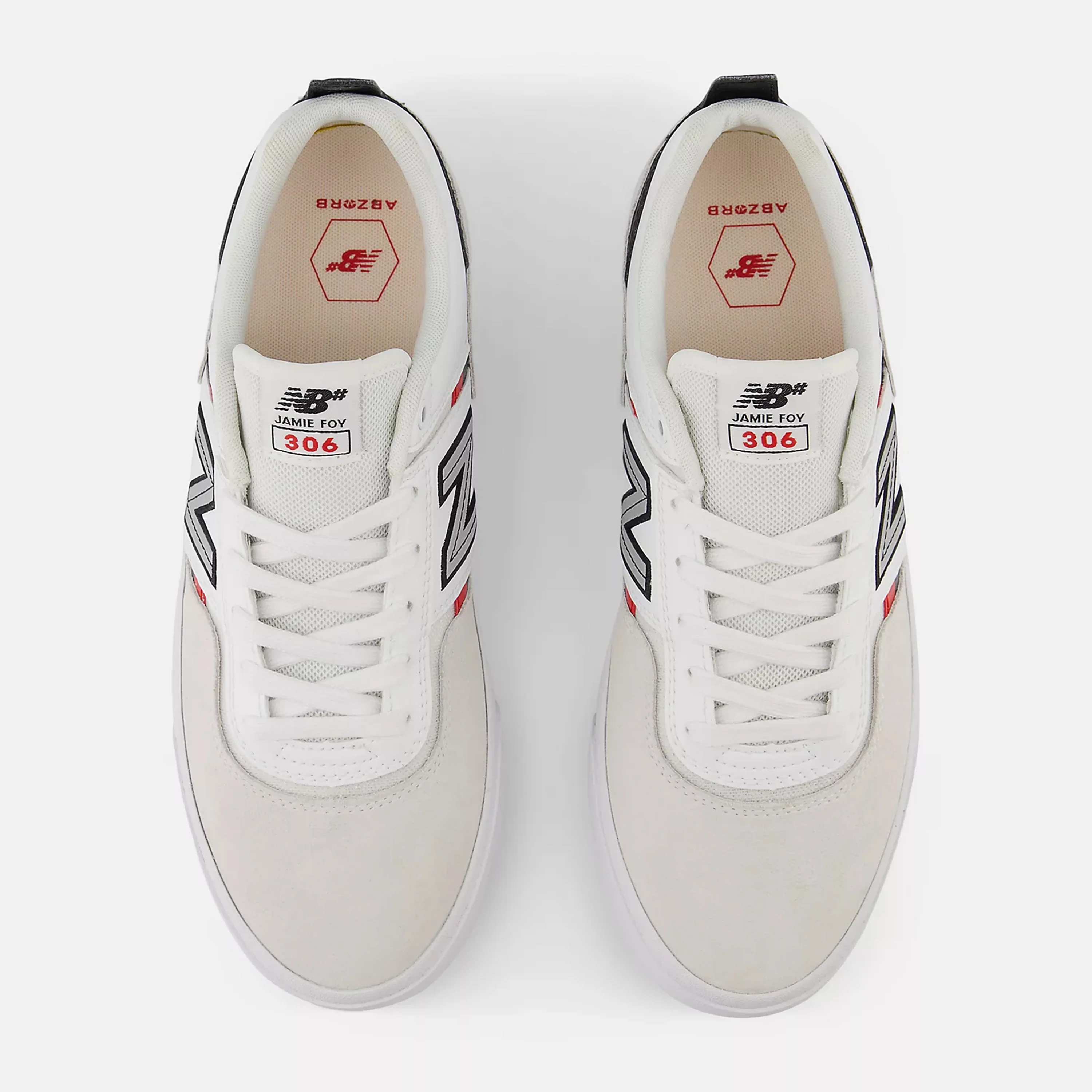 NB NUMERIC FOY 306 WHITE / RED - Image 2