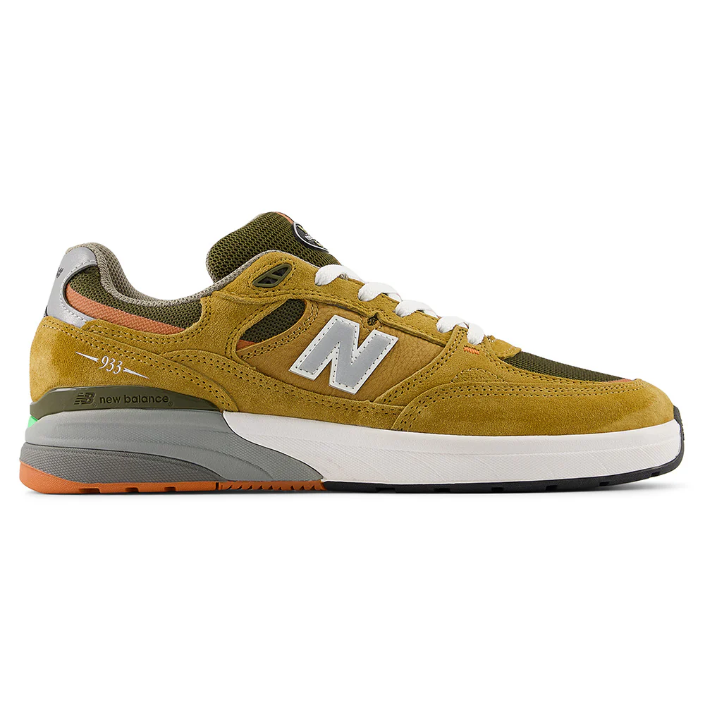 NB NUMERIC REYNOLDS 933 CAMEL / DARK BROWN