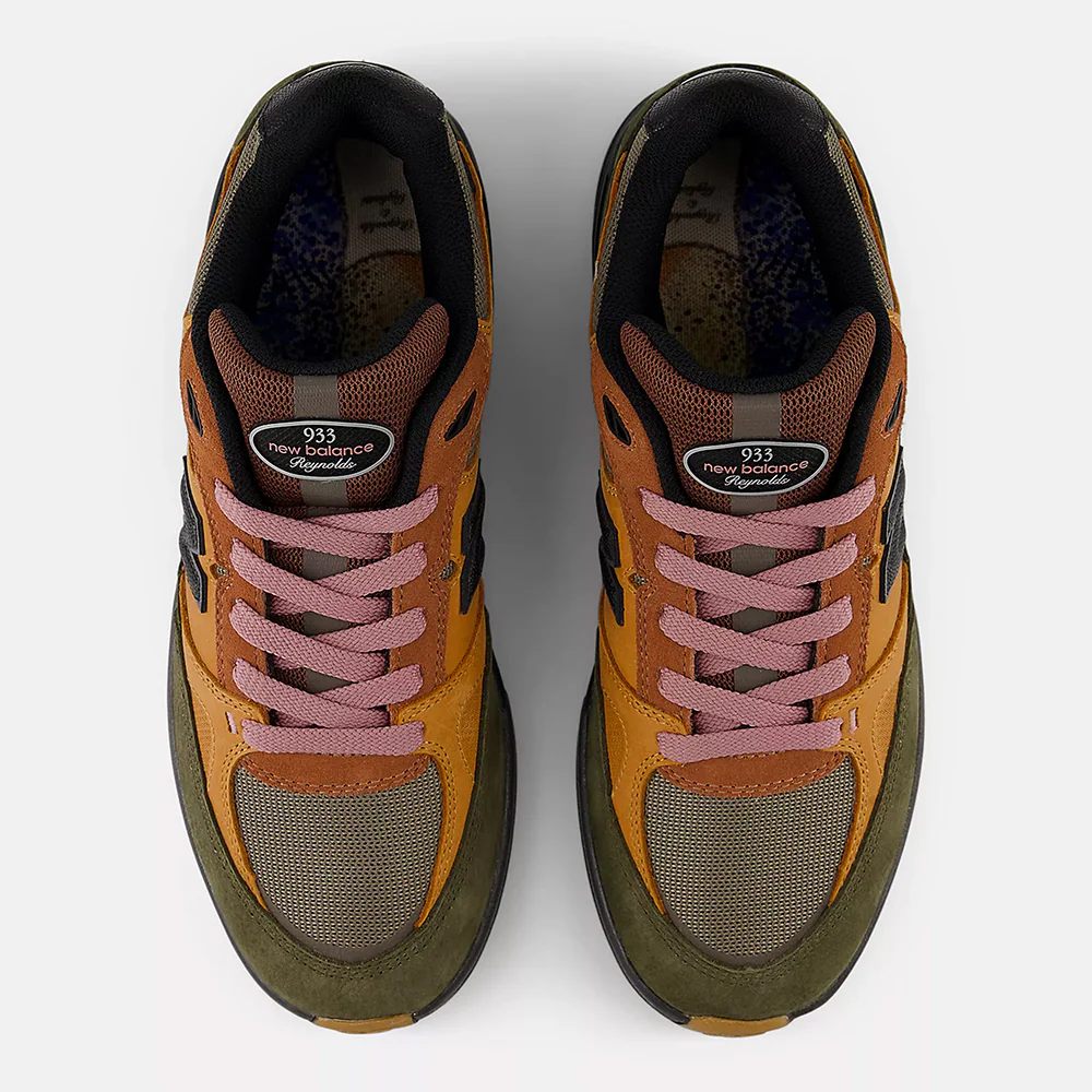 NB NUMERIC X MIKE GIGLIOTTI REYNOLDS 933 TRUE BROWN / CANDY PINK - Image 7