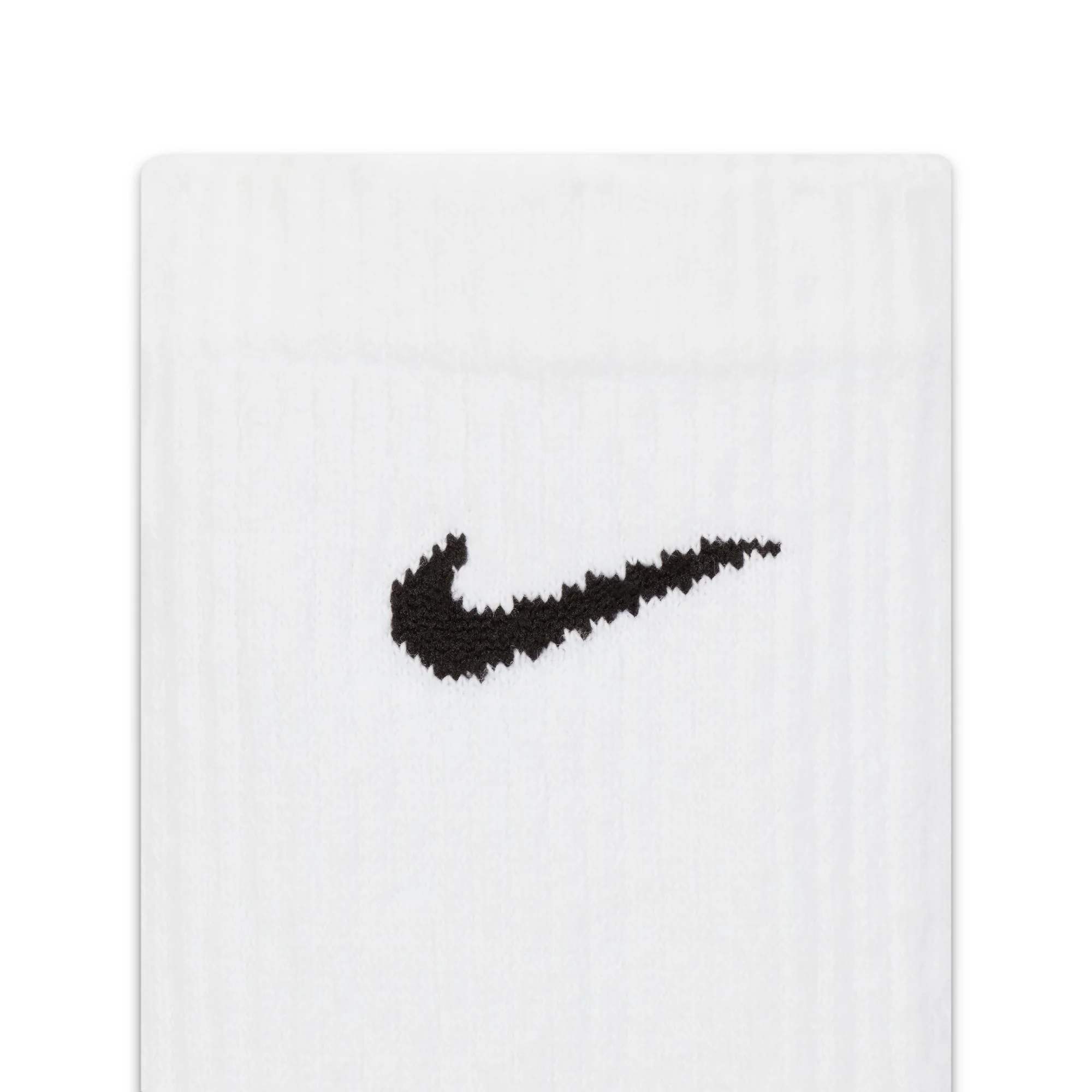 NIKE EVERYDAY CREW SOCKS 3PACK WHITE LARGE - Image 2