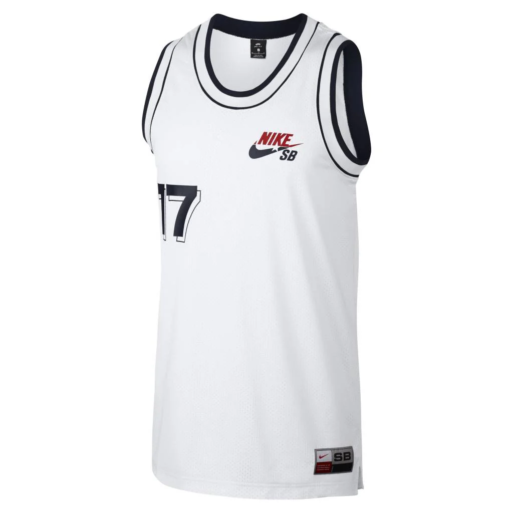 NIKE SB JERSEY "DREAM TEAM" WHITE / OBSIDIAN