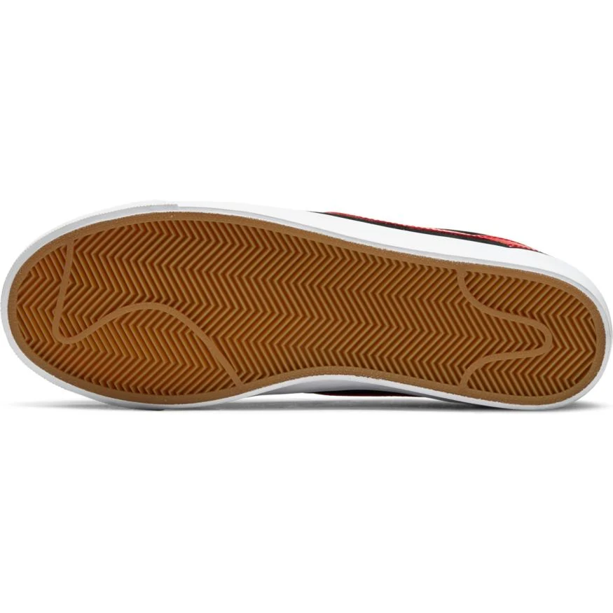 NIKE SB BLAZER LOW GT BLACK / UNIVERSITY RED - Image 4