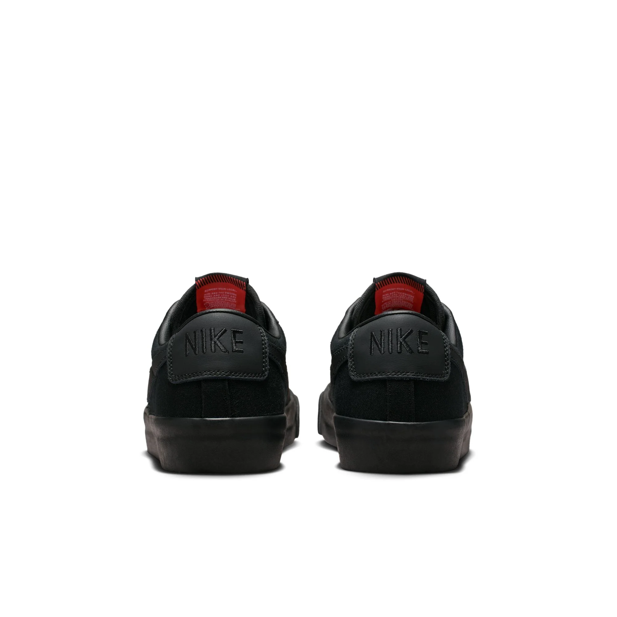 NIKE SB BLAZER LOW PRO GT BLACK / BLACK-BLACK-BLACK - Image 4