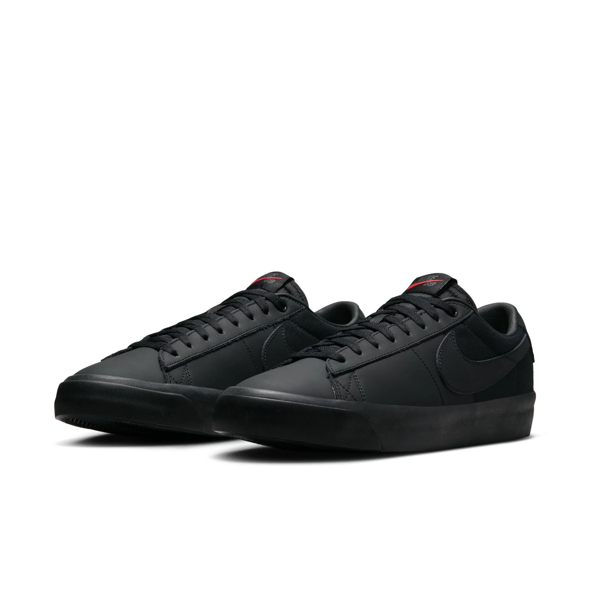 NIKE SB BLAZER LOW PRO GT BLACK / BLACK-BLACK-BLACK - Image 5