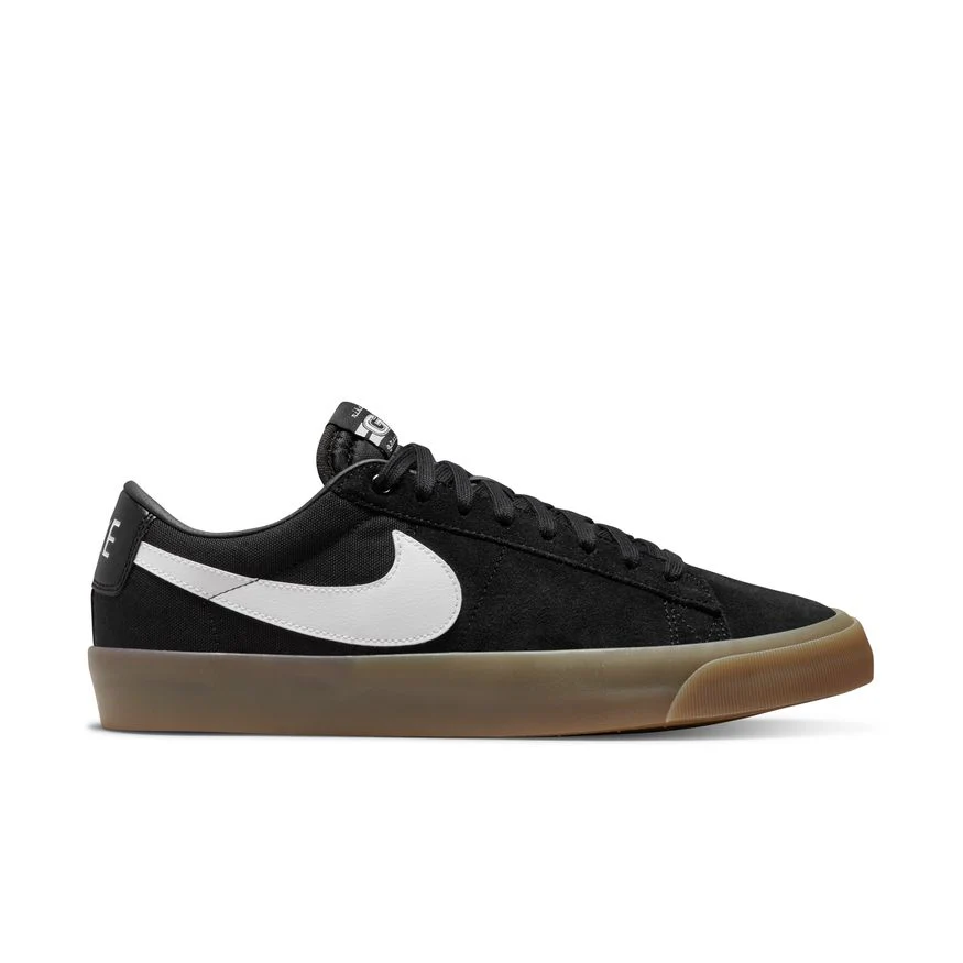 NIKE SB BLAZER LOW PRO GT BLACK / WHITE / GUM