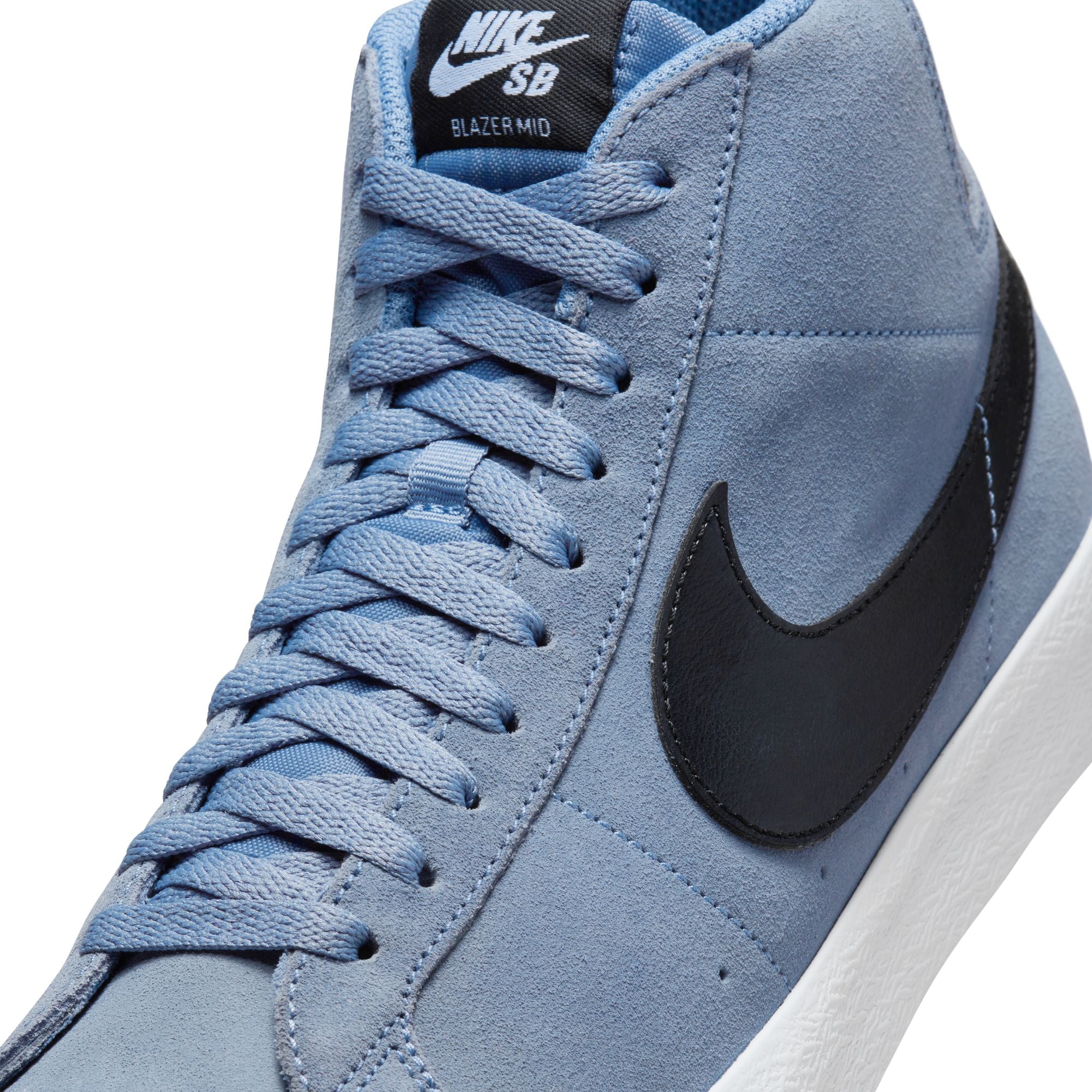 NIKE SB BLAZER MID ASHEN SLATE/ BLACK - Image 5