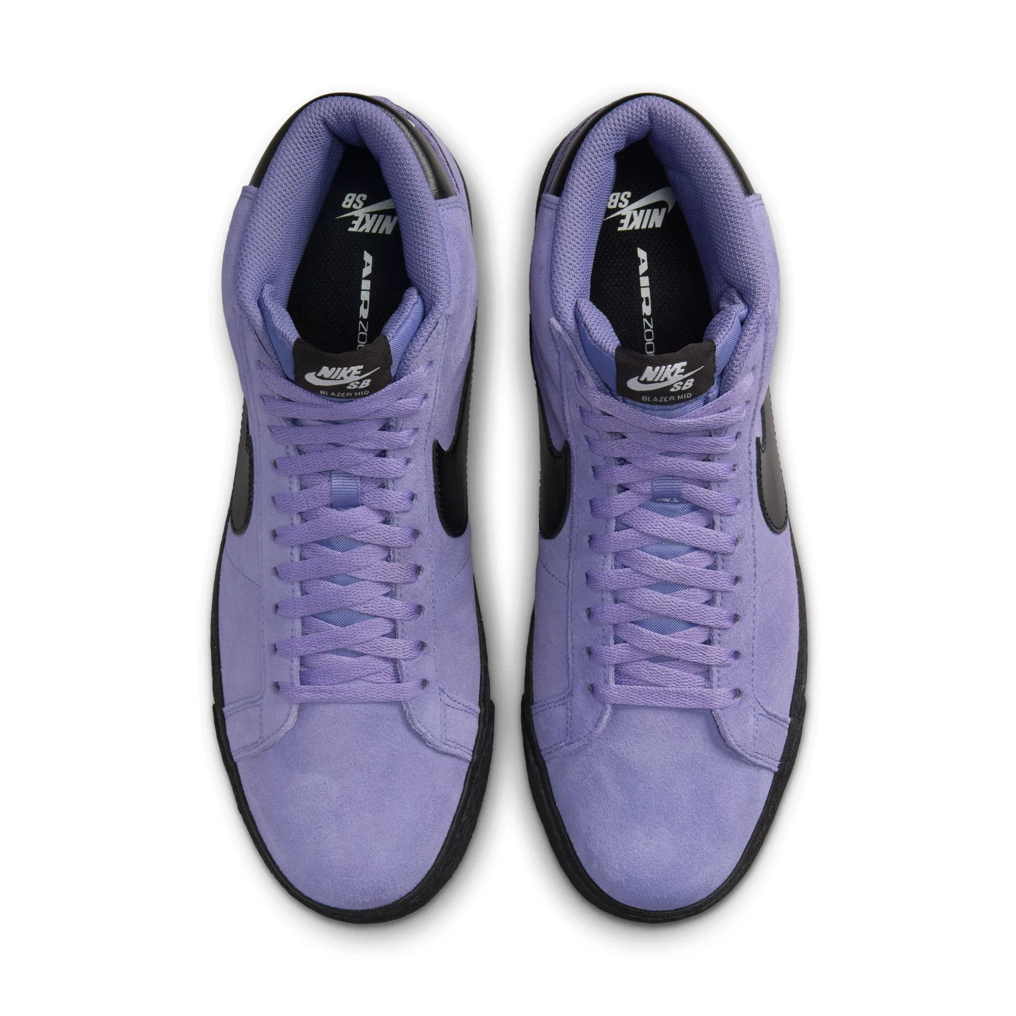 NIKE SB BLAZER MID DUSTY AMETHYST / BLACK-DUSTY AMETHYST - Image 5