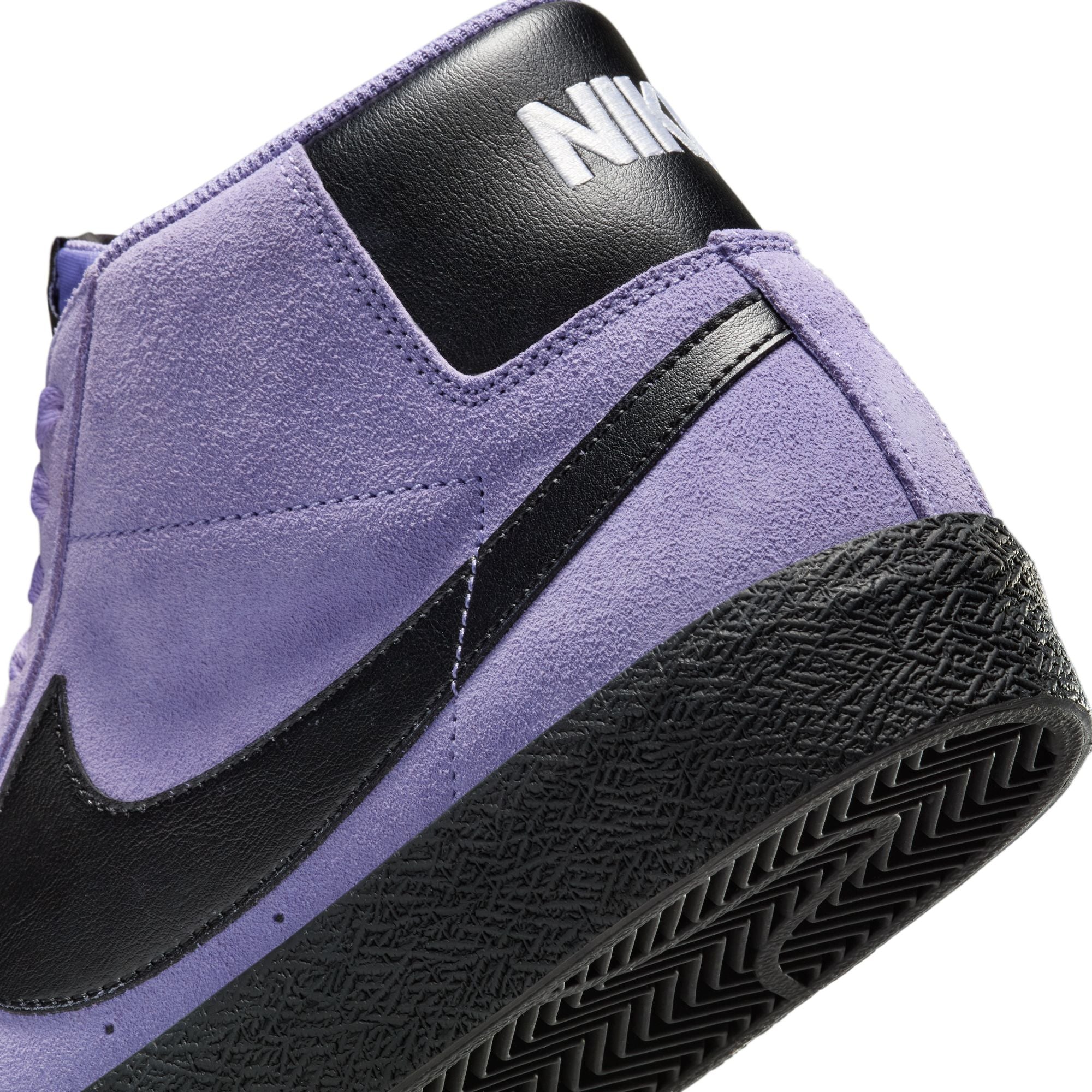 NIKE SB BLAZER MID DUSTY AMETHYST / BLACK-DUSTY AMETHYST - Image 7
