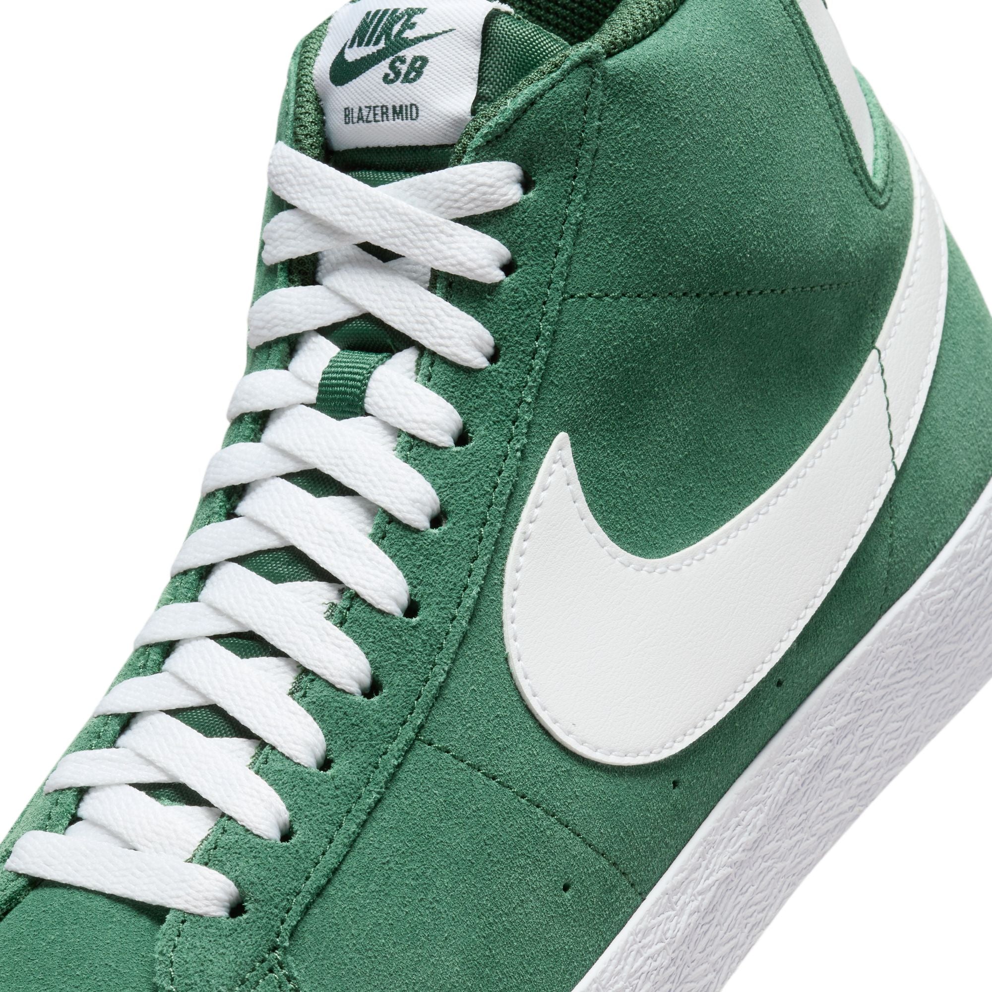 NIKE SB BLAZER MID FIR / WHITE - Image 2