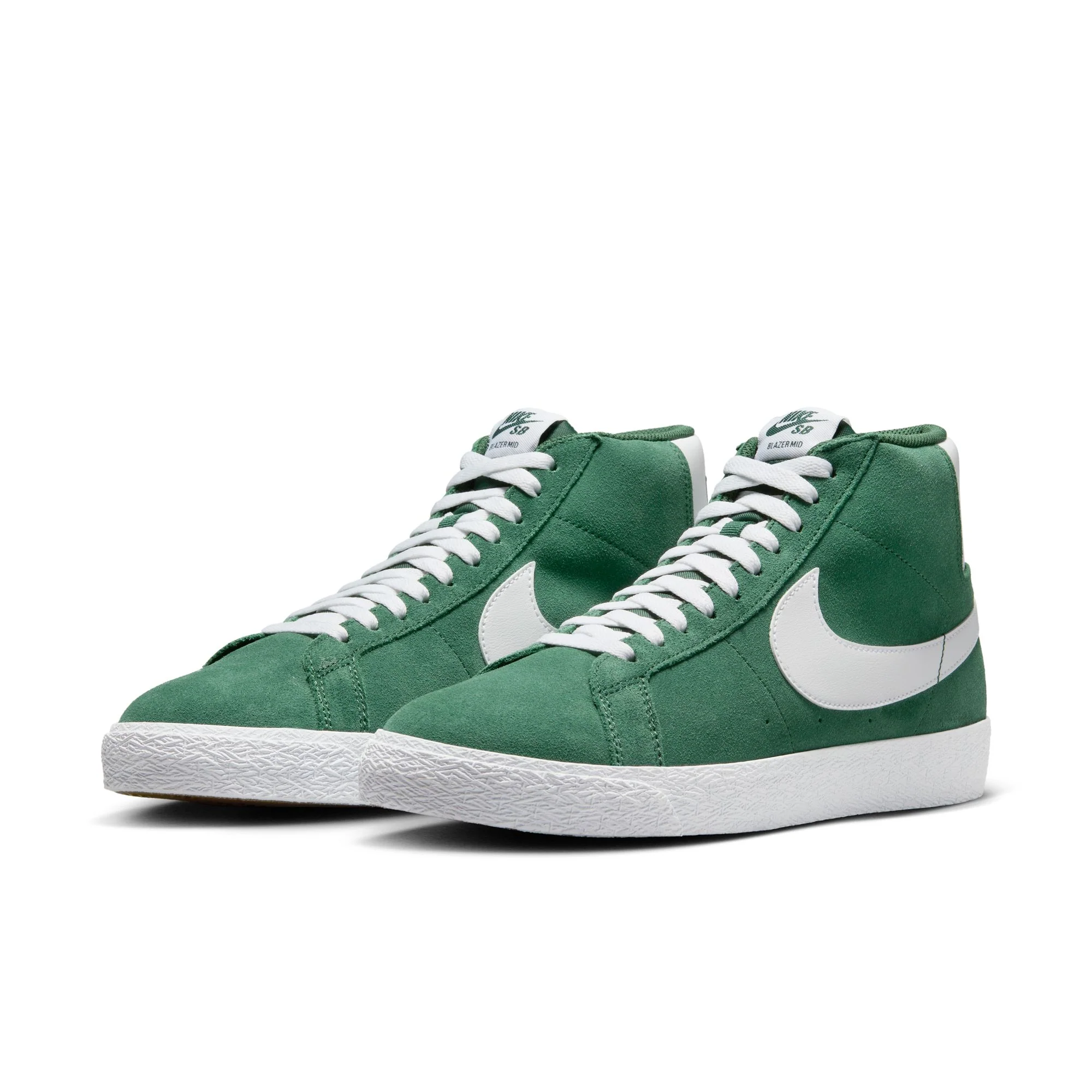 NIKE SB BLAZER MID FIR / WHITE - Image 4