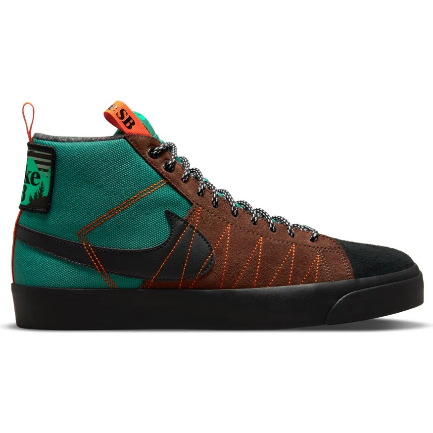 NIKE SB BLAZER MID PREMIUM NOBLE GREEN / BLACK